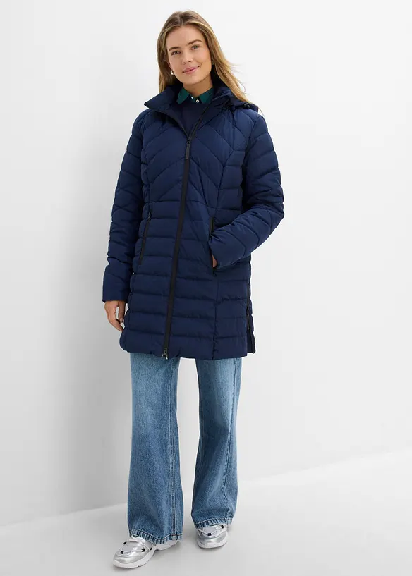 Long-Steppjacke mit Wattierung, bonprix