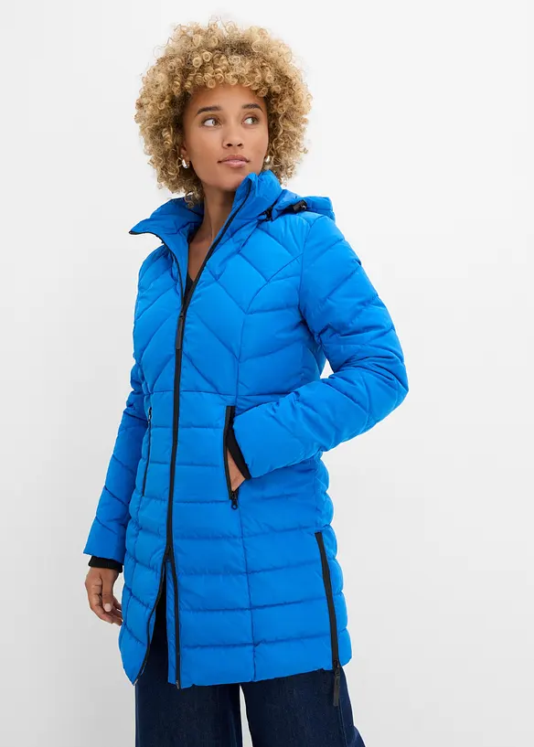 Long-Steppjacke mit Wattierung, bonprix