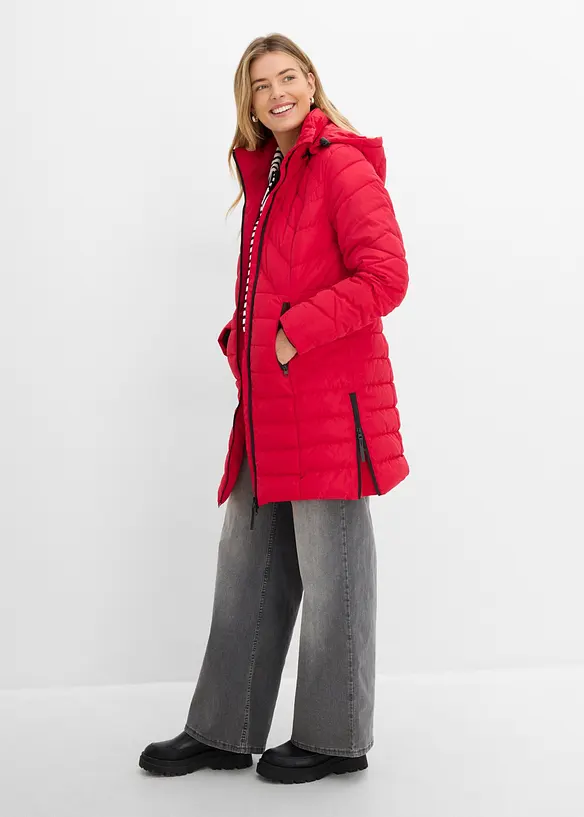Long-Steppjacke mit Wattierung, bonprix