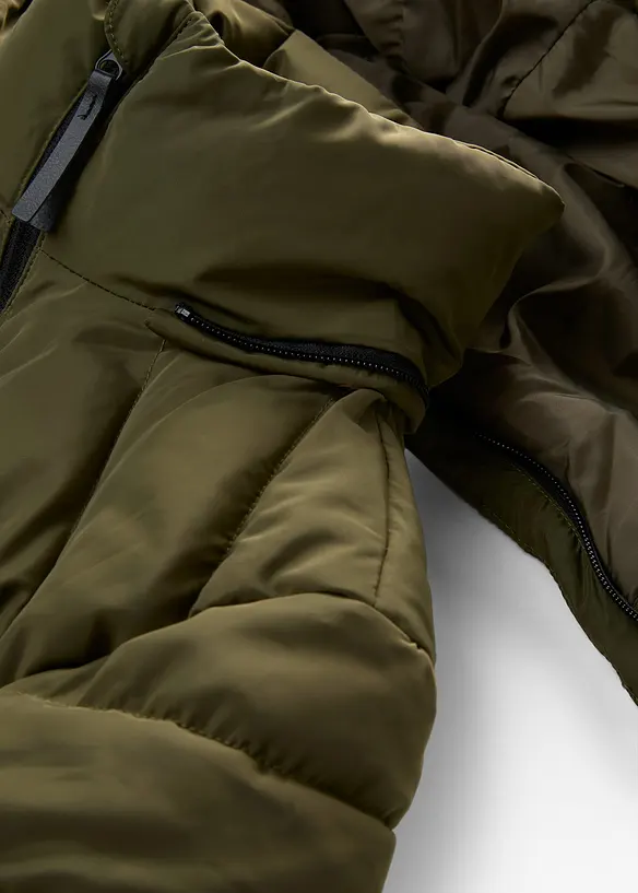 Veste longue matelass&eacute;e, rembourr&eacute;e, bonprix