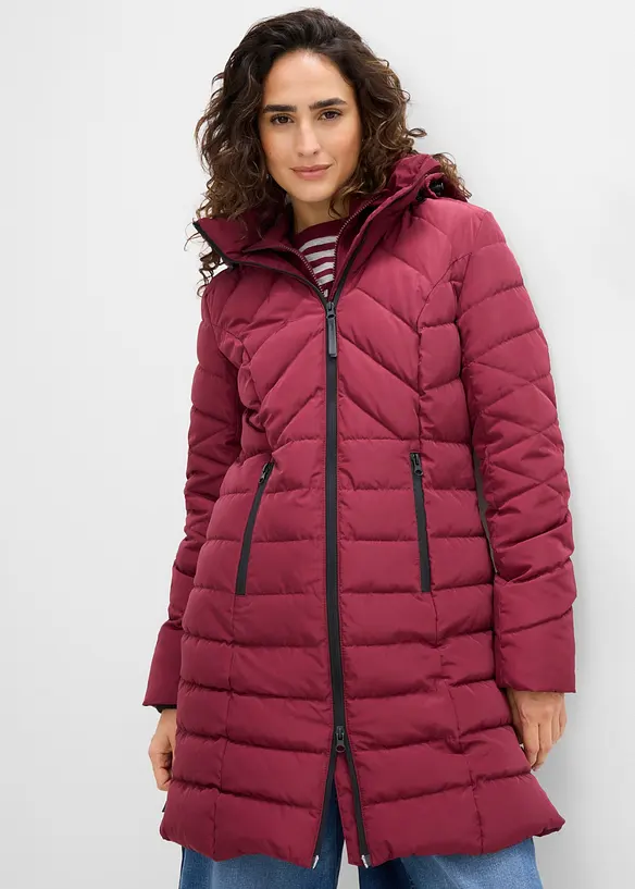 Long-Steppjacke mit Wattierung, bonprix