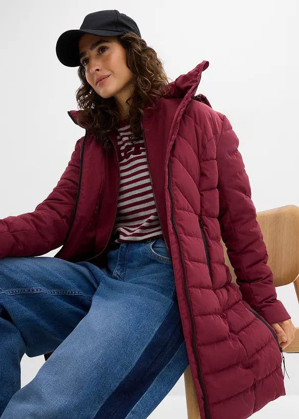 Long-Steppjacke mit Wattierung, bonprix