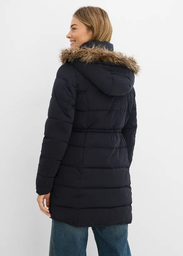 Steppjacke mit Kapuze, gef&uuml;ttert, bonprix