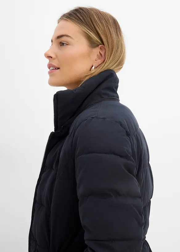 Steppjacke mit Kapuze, gef&uuml;ttert, bonprix