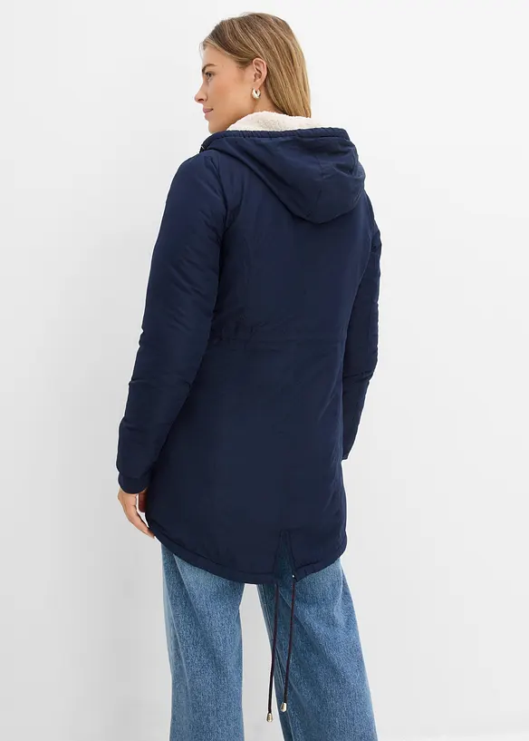 Parka mit Teddy-Futter, bonprix