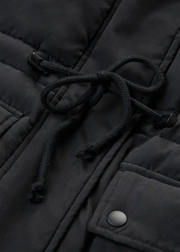 Manteau d&rsquo;hiver avec fermetures zipp&eacute;es sur les c&ocirc;t&eacute;s, bonprix