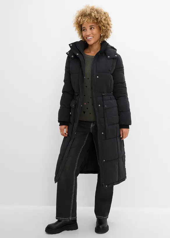 Manteau d&rsquo;hiver avec fermetures zipp&eacute;es sur les c&ocirc;t&eacute;s, bonprix