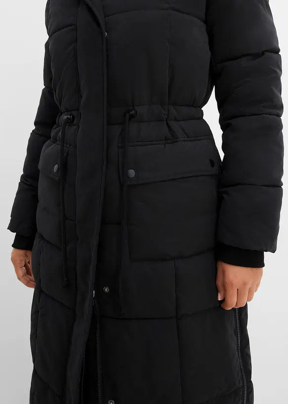 Manteau d&rsquo;hiver avec fermetures zipp&eacute;es sur les c&ocirc;t&eacute;s, bonprix