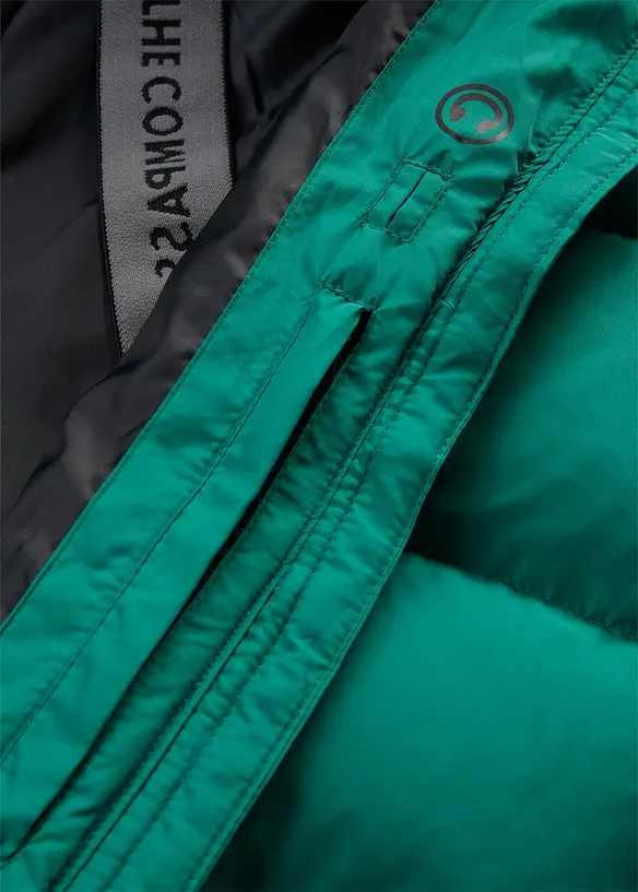 Doudoune longue avec duvet recycl&eacute;, bonprix