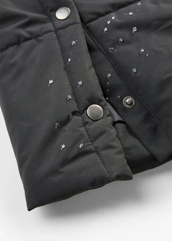 Longue doudoune outdoor, d&eacute;perlante, bonprix