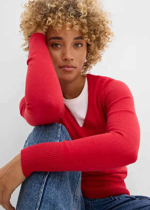 Pull en fine maille, bonprix