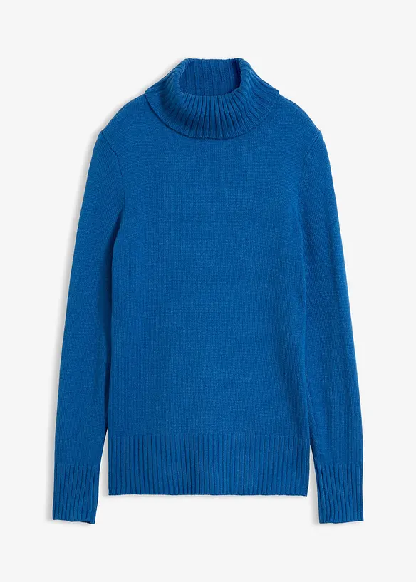 Basic Rollkragenpullover, bonprix