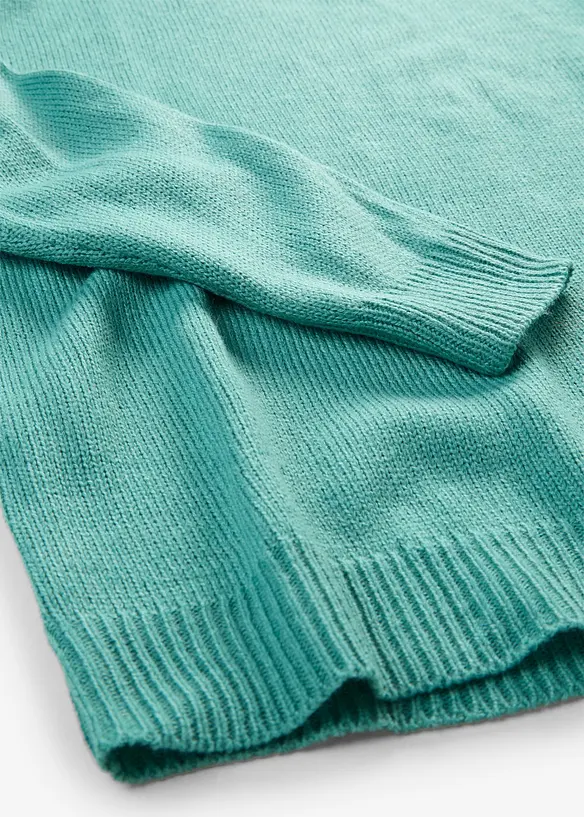 Pull col rond en maille, bonprix