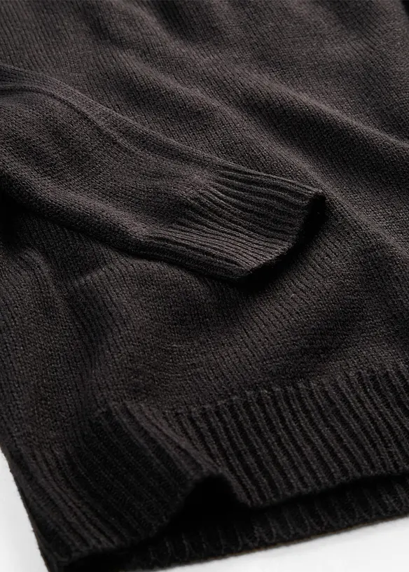 Strick-Pullover mit Rundhals-Ausschnitt, bonprix