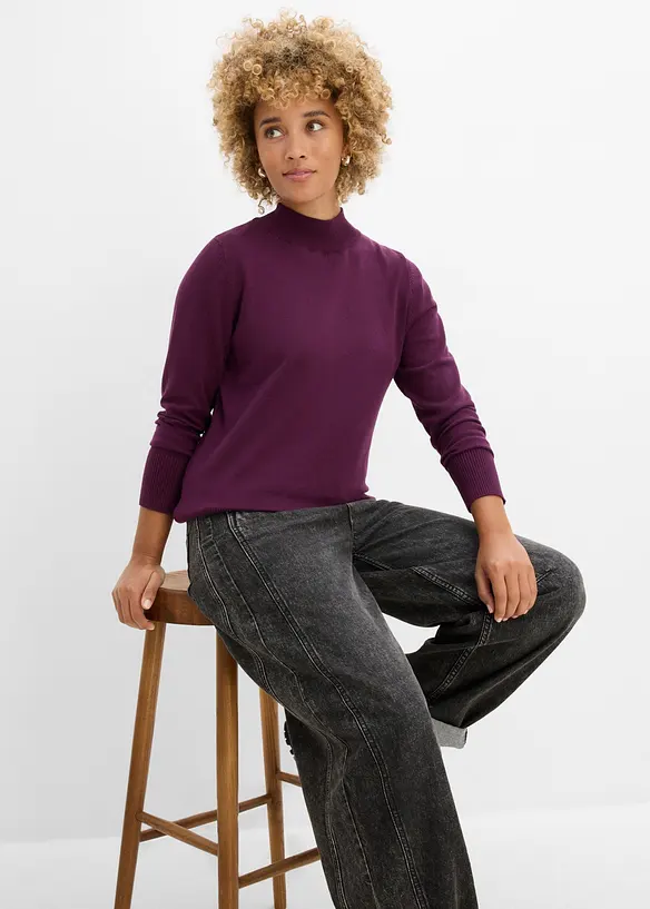 Pull en fine maille, bonprix