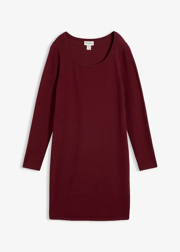 Strickkleid mit legerem Schnitt, bonprix