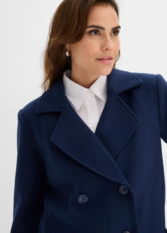 Caban avec manches en maille, bonprix