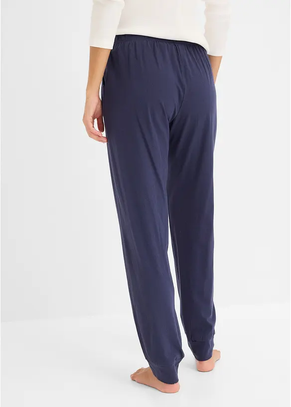 Lange Pyjamahose (2er Pack), bonprix