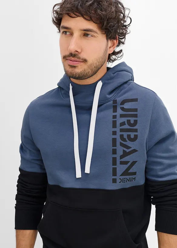 Sweat &agrave; capuche, slim, bonprix