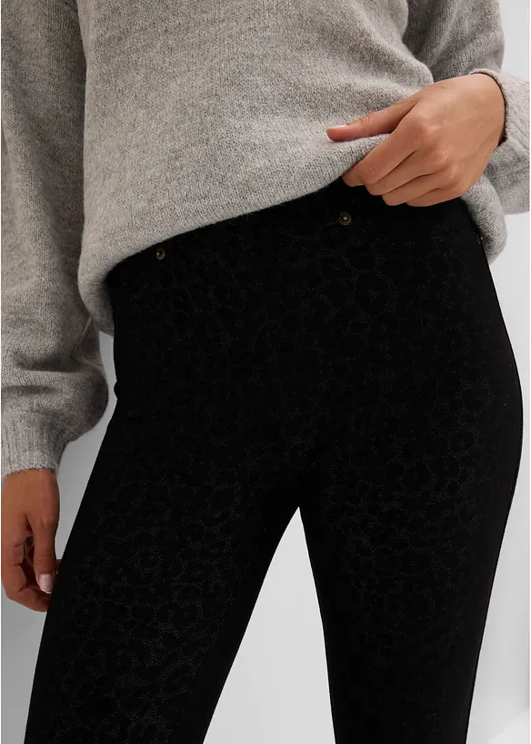 Legging effet denim, bonprix