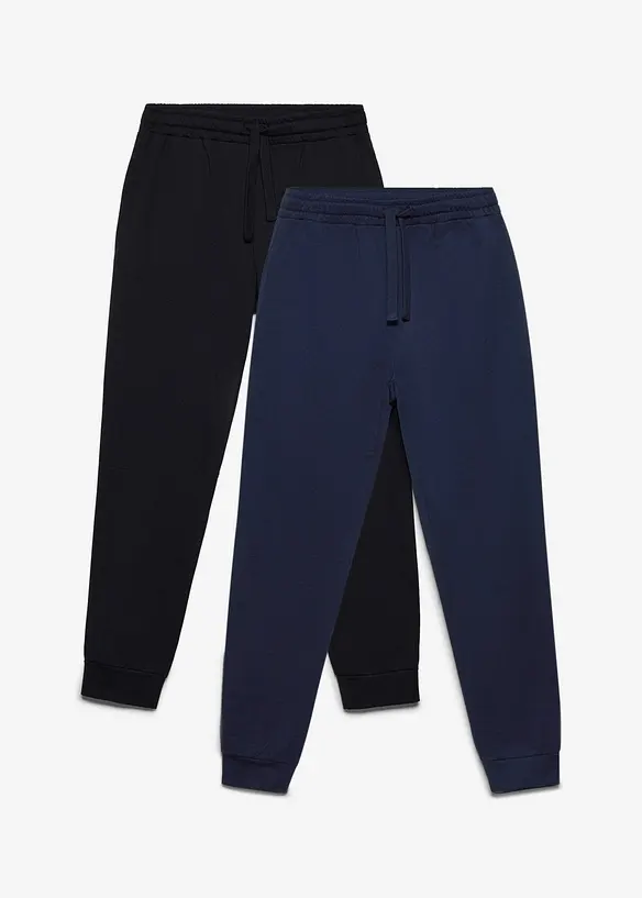 Lot de 2 pantalons de jogging, bonprix