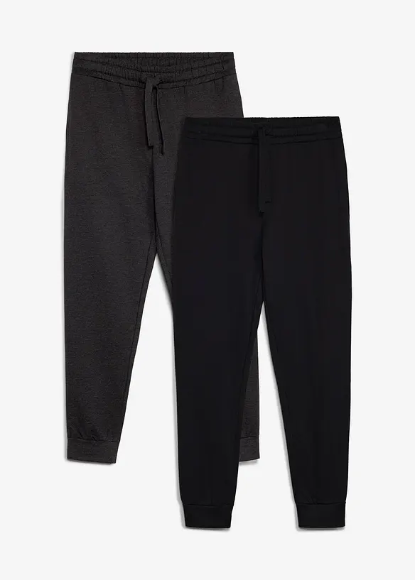 Lot de 2 pantalons de jogging, bonprix