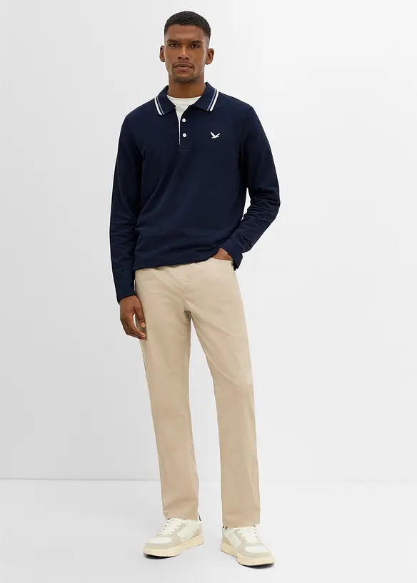 Lot de 2 polos 100% coton, bonprix