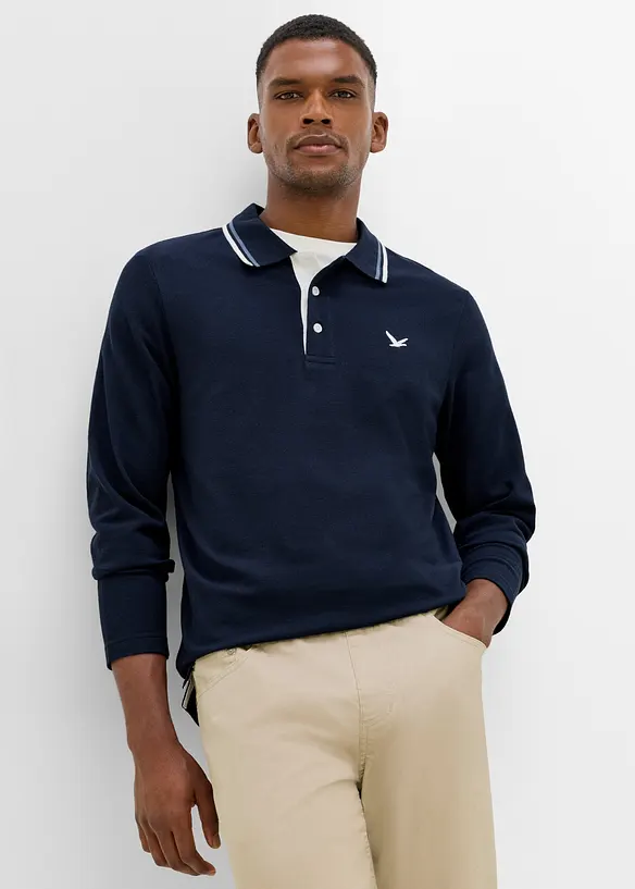 Lot de 2 polos 100% coton, bonprix