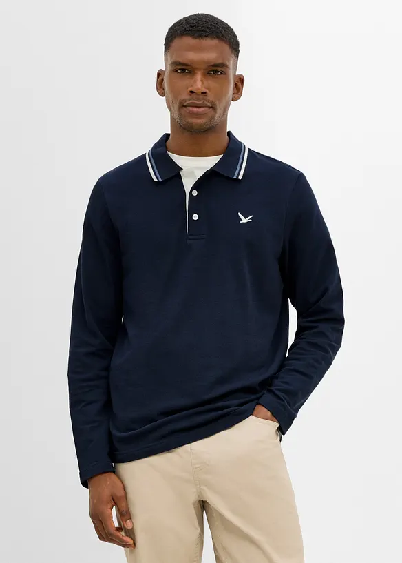 Lot de 2 polos 100% coton, bonprix