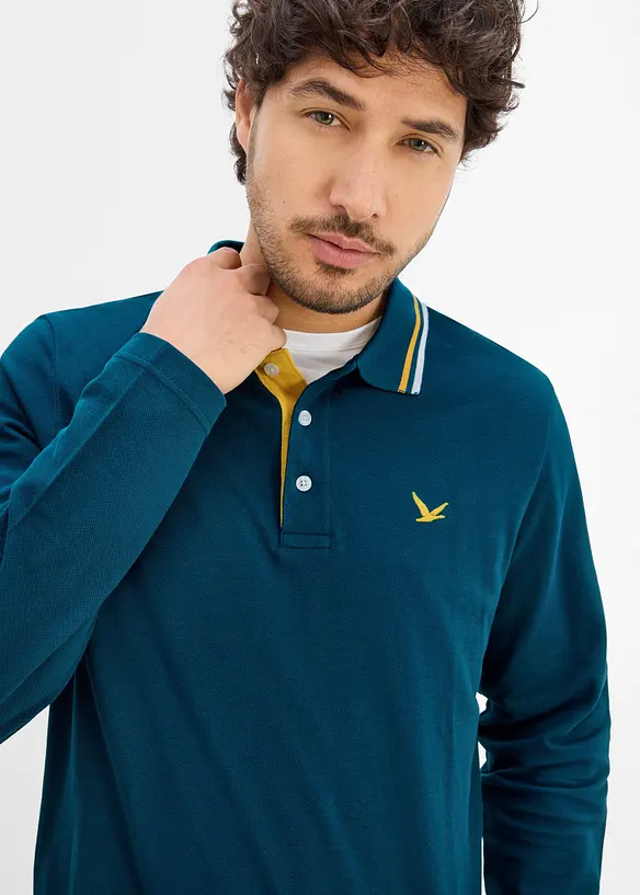 Poloshirt aus reiner Bio-Baumwolle (2er Pack), bonprix
