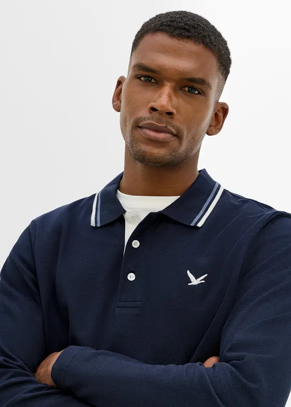 Lot de 2 polos 100% coton, bonprix