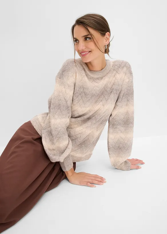 Boxy-Pullover, bonprix
