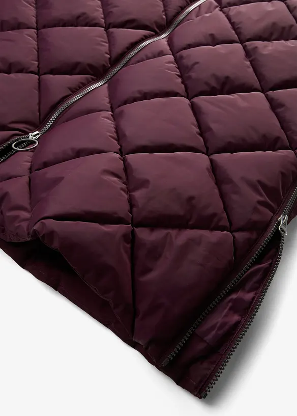 Manteau matelass&eacute; et rembourr&eacute; &agrave; capuche, bonprix