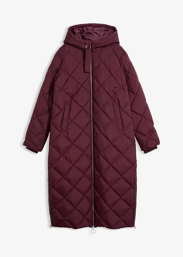 Manteau matelass&eacute; et rembourr&eacute; &agrave; capuche, bonprix