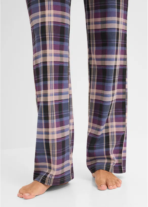 Pyjamahose aus reiner Baumwolle (3er Pack), bonprix