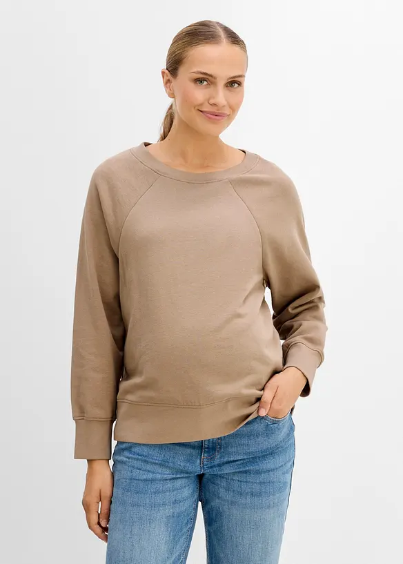 Sweat de grossesse et d&rsquo;allaitement en coton, bonprix