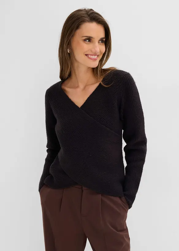 Wickelpullover, bonprix