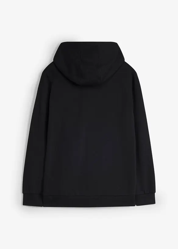 Kapuzen-Sweatjacke aus weichem Baumwoll-Mix, bonprix