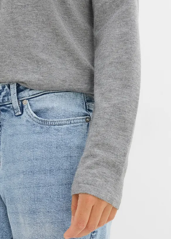 Poloshirt aus feiner Viskose, bonprix