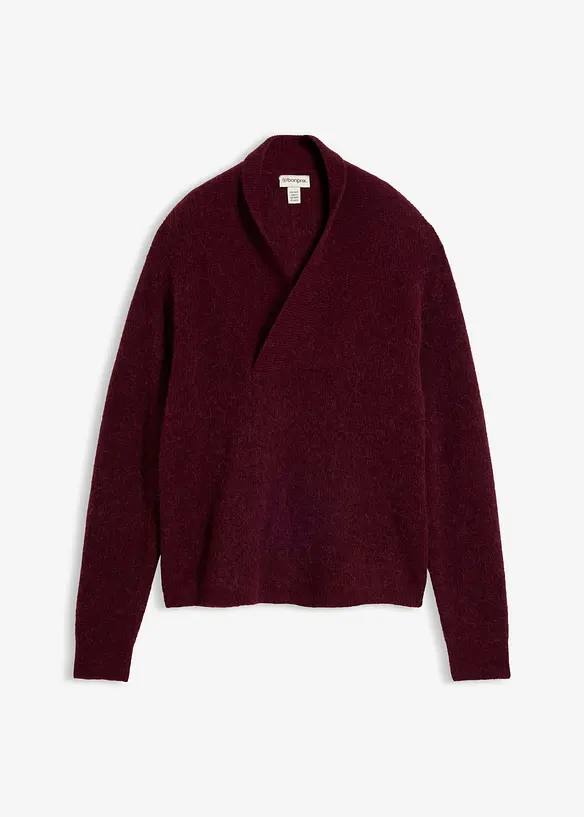 Pullover aus w&auml;rmendem Alpaka-Mix, bonprix