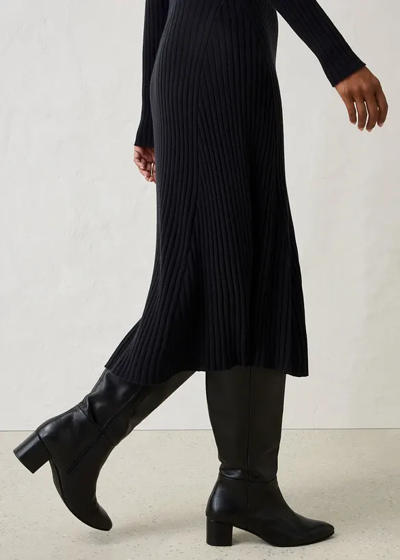 Strickkleid aus Merinowolle, bonprix