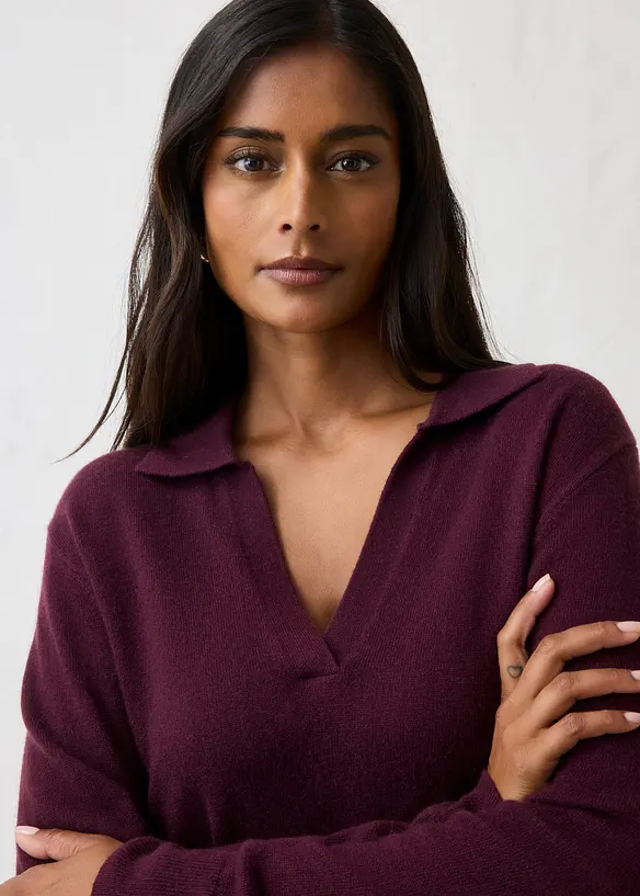 Cashmerepullover mit Good Cashmere Standard&reg;-Anteil, bonprix