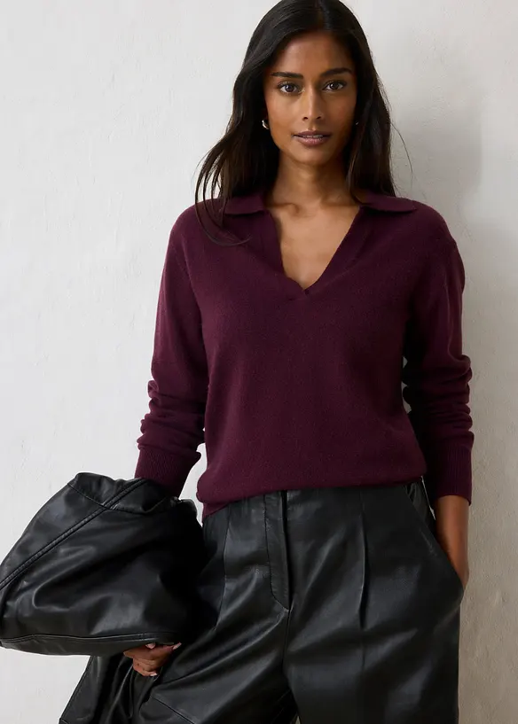 Cashmerepullover mit Good Cashmere Standard&reg;-Anteil, bonprix