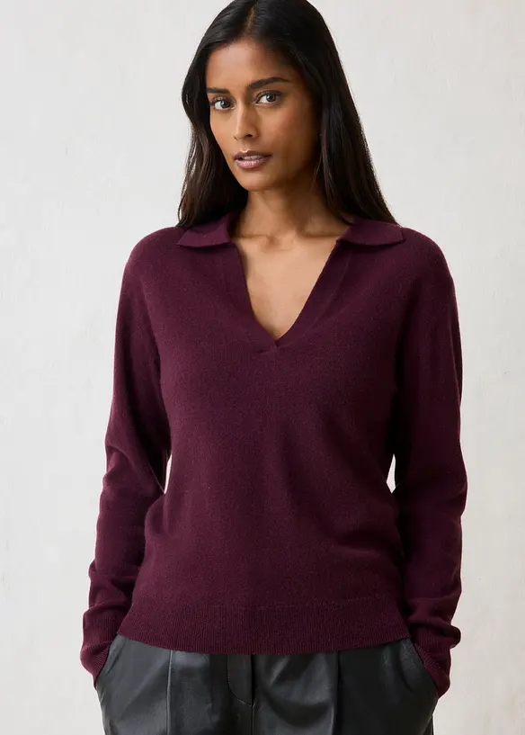Cashmerepullover mit Good Cashmere Standard&reg;-Anteil, bonprix