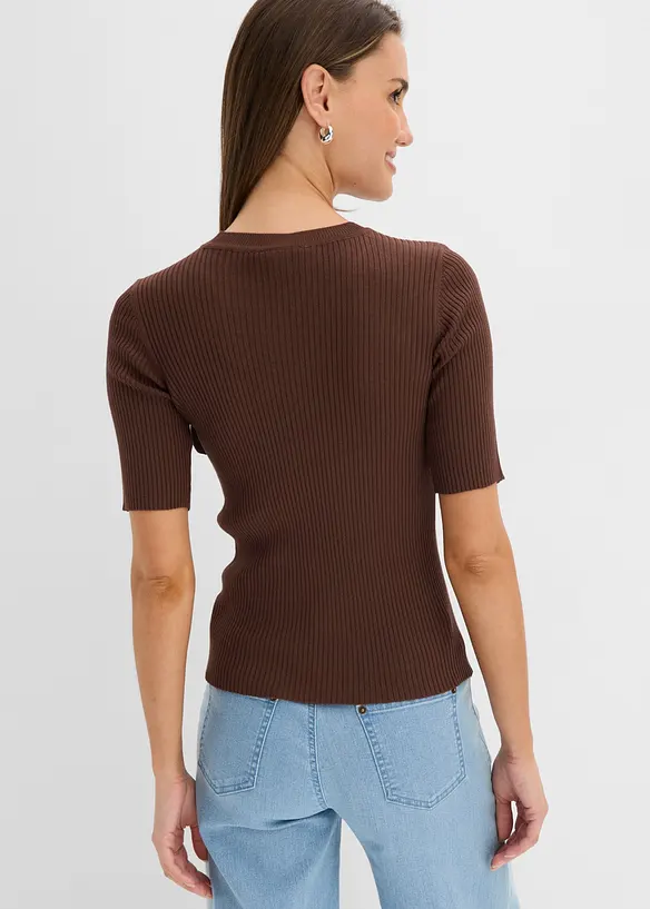 Feinstrickpullover aus softem Viskose-Mix, bonprix