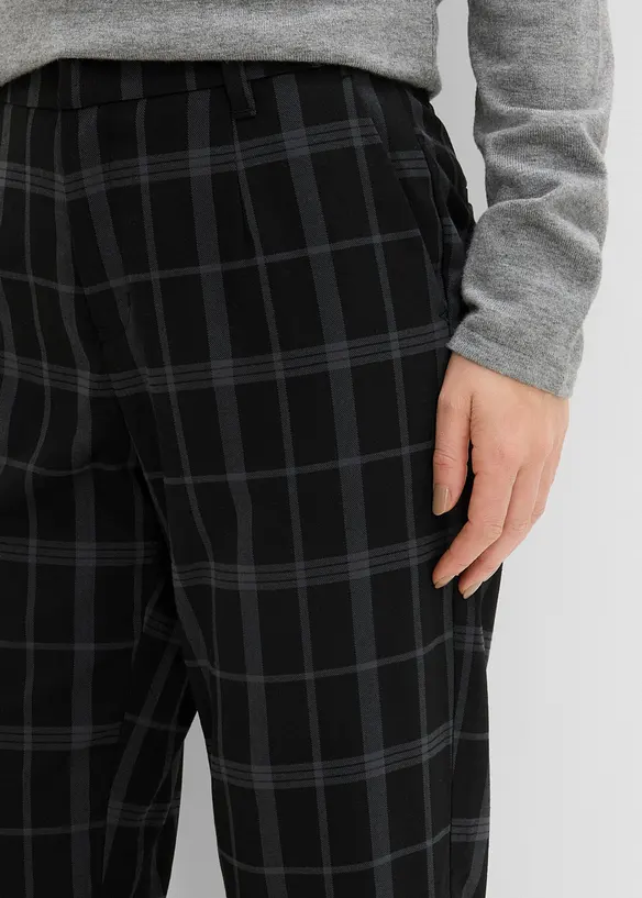 Karierte Chinohose, bonprix