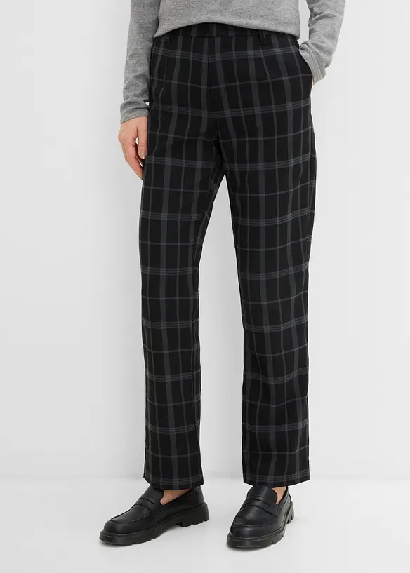 Karierte Chinohose, bonprix