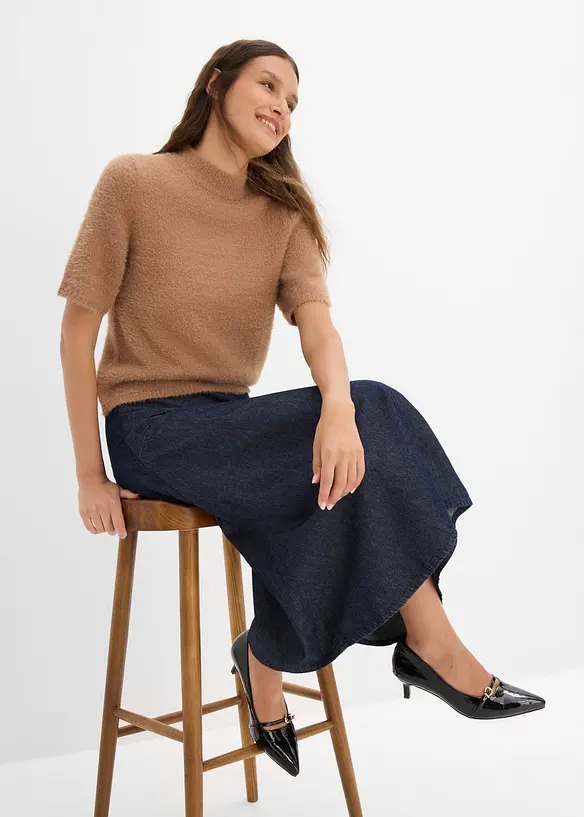 Federgarn-Pullover, bonprix