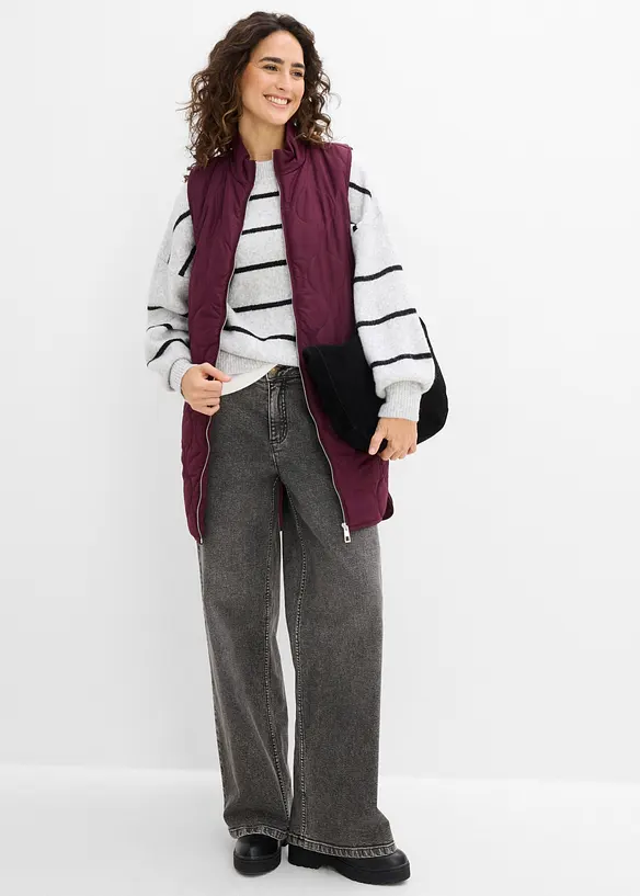Gilet matelass&eacute; sans manches, ultra-l&eacute;ger, bonprix