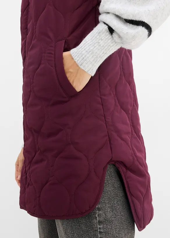 Gilet matelass&eacute; sans manches, ultra-l&eacute;ger, bonprix